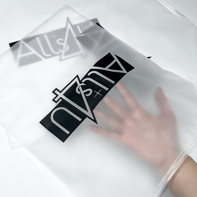 Clear Waterproof Zipper Pouch Screen Printing / Gravure Printing Weight Capacity 10kg