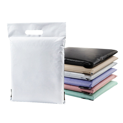 Destructive Glue Biodegradable Polythene Courier Bags Resistance To Tear
