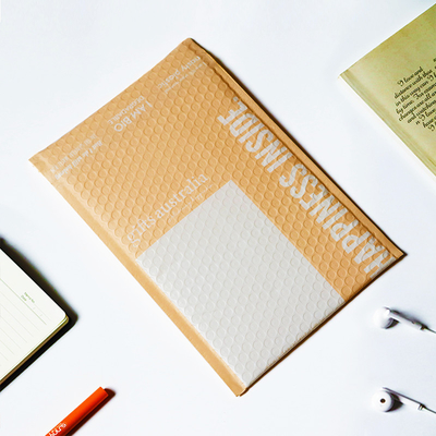 Plastic Custom Bubble Mailers With Puncture Resistant Foam