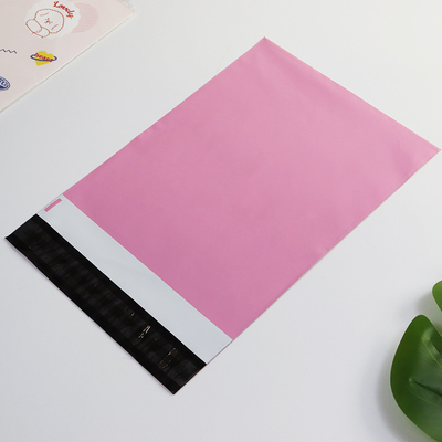 Pink 100% Degradable Biodegradable Courier Bags Eco Friendly Custom Mailers