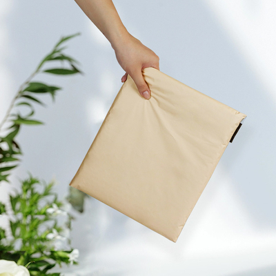 Apricot Photooxygen Degradation Eco Friendly Shipping Mailers Compostable Mailer Bags