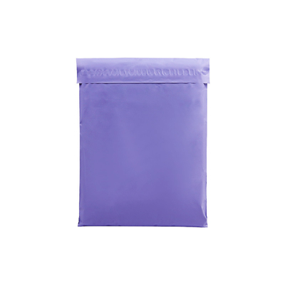 Purple Biodegradable Personalized Mailing Bags Customizable