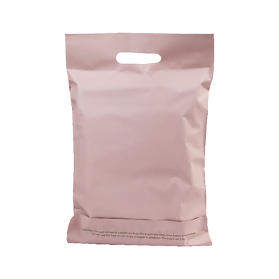 40mm-50mm Lips PE D2W Custom Biodegradable Poly Mailers With Hand