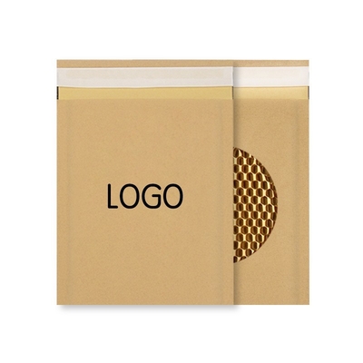 Offset Printing Biodegradable Honeycomb Paper Bag Custom Mail Transport Bag Recyclable