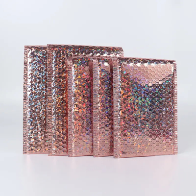 Enveloppe à bulles de film enduit d'aluminium à gravure 160GMS-220GMS