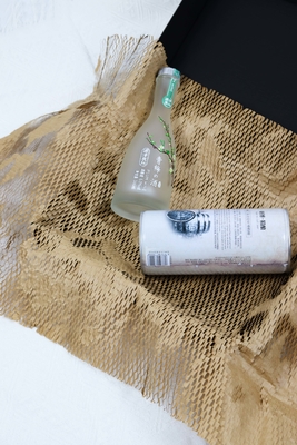 Offset Printing Biodegradable Honeycomb Paper Bag Custom Mail Transport Bag Recyclable