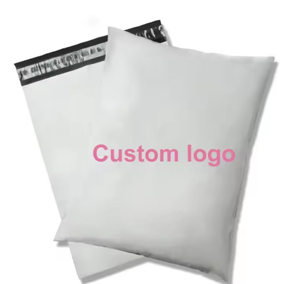 PBAT PLA D2W PE Patterned Mailing Bags Photooxygen Degradation Custom Postal Bags