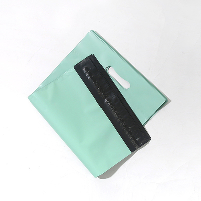 12 Silk 14 Silk Poly Mailing Bags With Handle Strong Adhesive Tear Proof