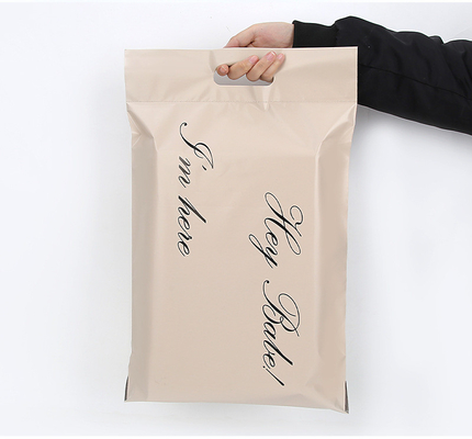D2W PE Biodegradable Courier Parcel Large Delivery Bag Double Handles