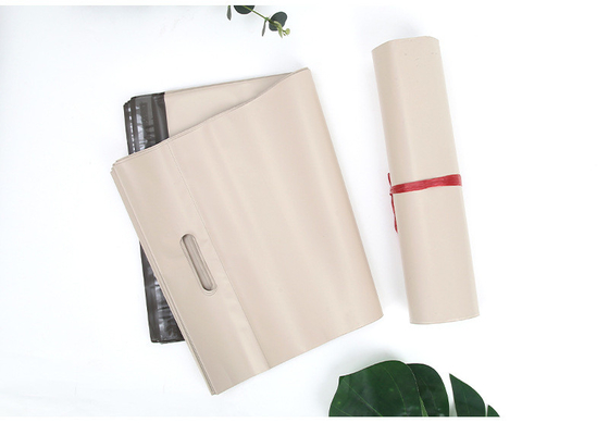 Express Packaging Milk Tea Poly Printed Mailing Bags 12 Silk 14 Silk