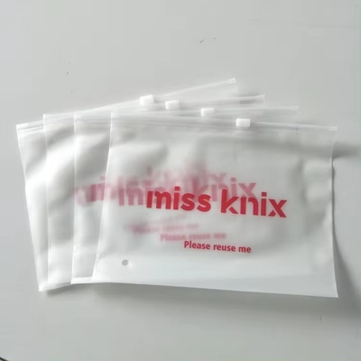 Strong Puncture Resistance Reusable Clear Plastic Bags With Zipper