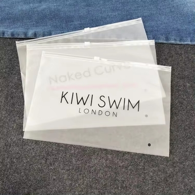 Gravure Printing Dust Resistant Clear Plastic Storage Bags With Zipper