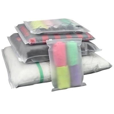 Recyclable Waterproof Transparent Package Custom Plastic Zip Bags With Logo