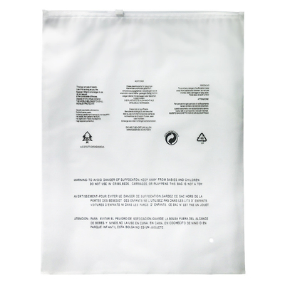 OEM ODM Customized Thickness Clear Plastic Zip Bags For Travel
