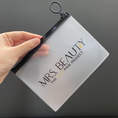 Recyclable Waterproof Transparent Package Custom Plastic Zip Bags With Logo