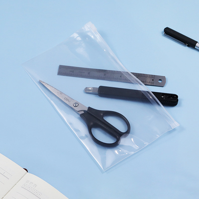 Impression à écran Fermeture à glissière transparente Sacs d'emballage résistant à l'humidité