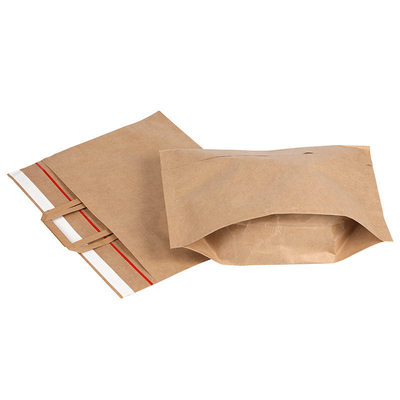 Custom Logo Kraft  Paper Envelop Mail Bag Recyclable Brown Kraft Paper Mail Bag