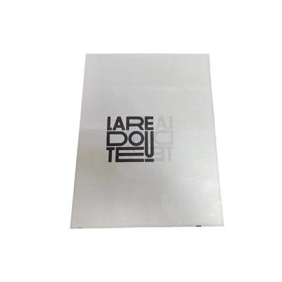 Glassy Paper Bags Translucent White Clothing Bags Degradable Green Paper Bags Customized