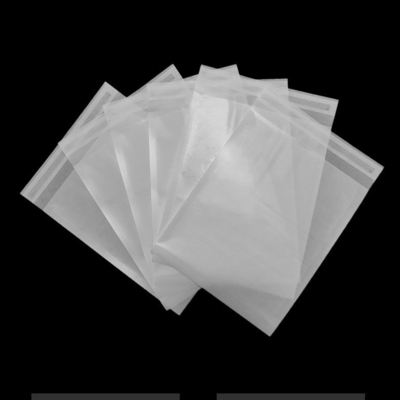 کیسه های شیشه ای مسطح قابل تجزیه 40g یا 60g یا 80g FSC گواهینامه
