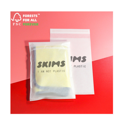 Vêtements d'automne / Vêtements en coton rembourrés Emballage Sac en papier cire biodégradable