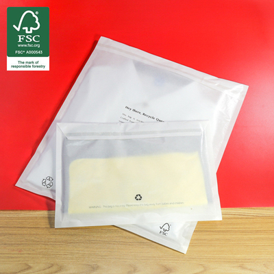 Vêtements d'automne / Vêtements en coton rembourrés Emballage Sac en papier cire biodégradable