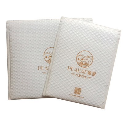 Self Adhesive Bubble Lined Poly Mailers Shock Absorption Customizable Printing
