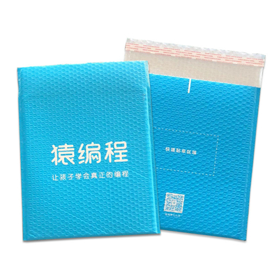 Tamper Proof Custom Bubble Poly Mailers With Silk Screen Printing Superior Shock Absorption