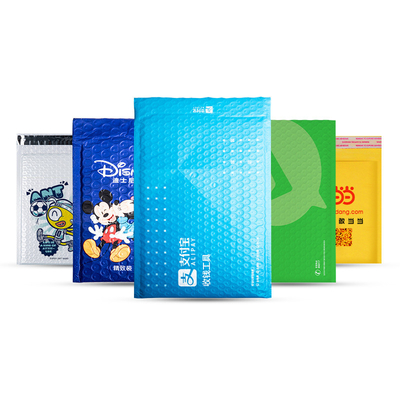 Self Sealing Custom Padded Mailer Bags Bubble Polymailer Gravure Printing