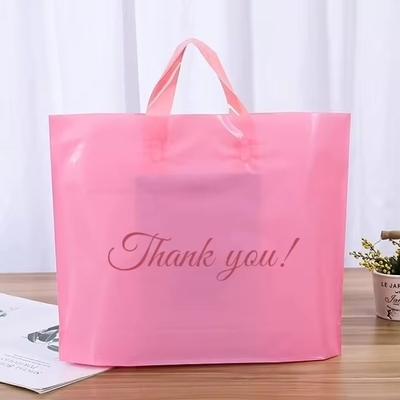 Sac en plastique recyclable avec poignée Sacs d'envoi personnalisés