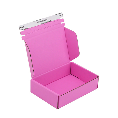Boîte à fermeture à glissière pour avions Matériau recyclable Trip Wall Board Boîtes de carton pliables