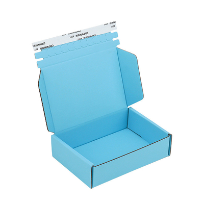 Boîte à fermeture à glissière pour avions Matériau recyclable Trip Wall Board Boîtes de carton pliables