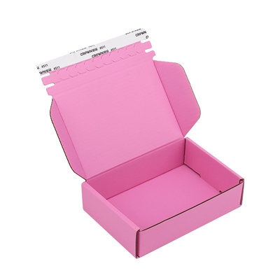 Boîte à fermeture à glissière pour avions Matériau recyclable Trip Wall Board Boîtes de carton pliables