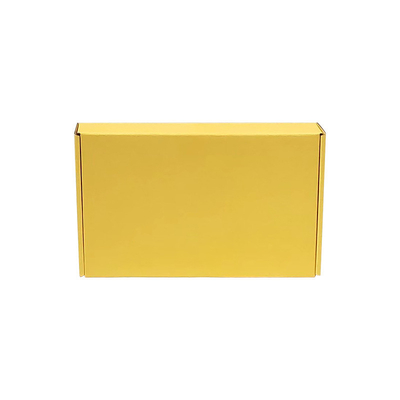 Yellow 3 Layered Airplane Storage Box Rigid Folding Boxes For E Commerce