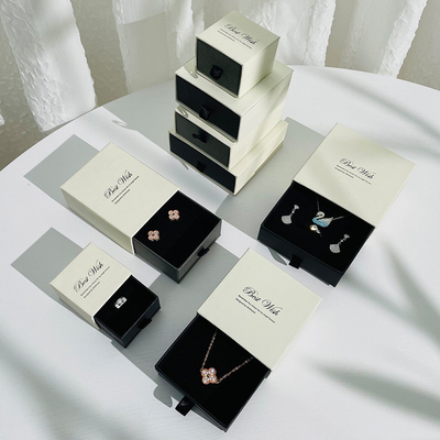 Custom Logo Printed Drawer Sliding Gift Box Cardboard Paper Packaging