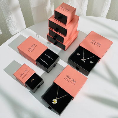 Custom Logo Printed Drawer Sliding Gift Box Cardboard Paper Packaging