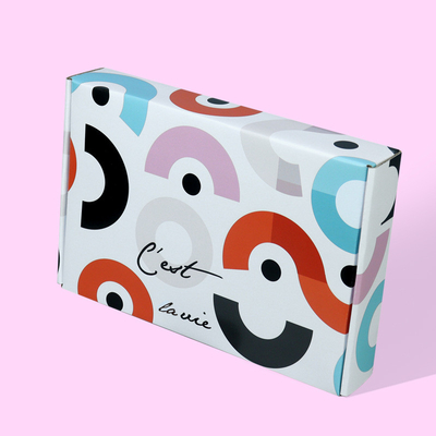 Customization Printed Collapsible Color Paper Boxes For Surprise Gift
