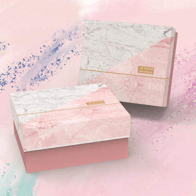Boîte cadeau imprimée personnalisée avec couverture ciel et terre pour bijoux et cadeaux