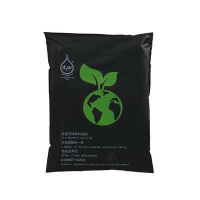 Sacs d'expédition à marque PLA à base de fécule de maïs PBAT dégradable et compostable