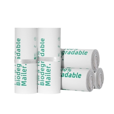 Corn Starch Biodegradable PLA Cornstarch Express Bags Customizable Color / Stretchable