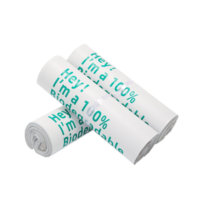 Corn Starch Biodegradable PLA Cornstarch Express Bags Customizable Color / Stretchable