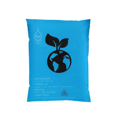 Self Adhesive Sticker Biodegradable Delivery Bags Cornstarch PLA Bag