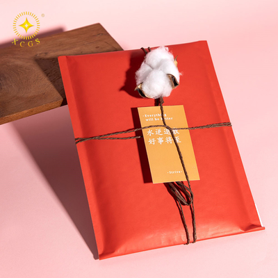 Hot Melt Strong Adhesive Kraft Paper Custom Made Bubble Mailers