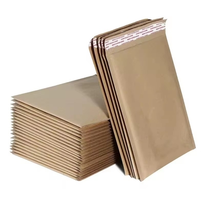 155gm کیف های حباب دار قهوه ای 12x16 حباب های ارسال کننده بسته بندی محافظ