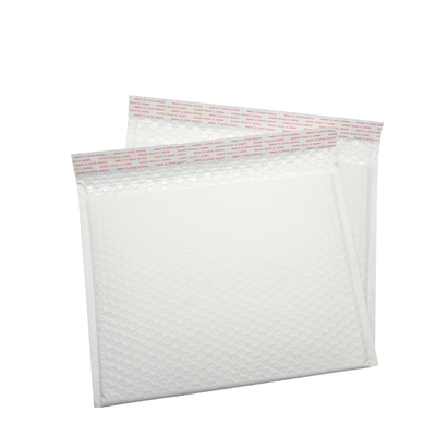 White Composite Matte Film Foam 16x20 Bubble Mailer Puncture Resistant