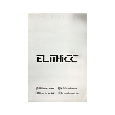 Eco Friendly Degradable Shipping Pouches Tear Resistant Pink/Green Waterproof Bags In Bundle Of 100