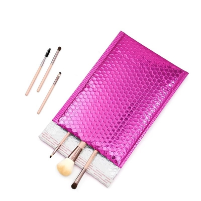 Custom Printed Aluminized Bubble Bags Shock Protection Water Proof Self Sealing