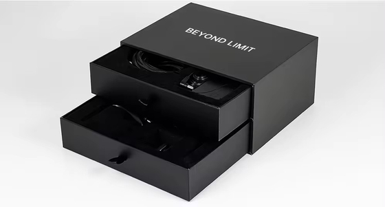 Printed Gift Box Drawer Handmade Jewelry Box Customization For Necklace Bracelet