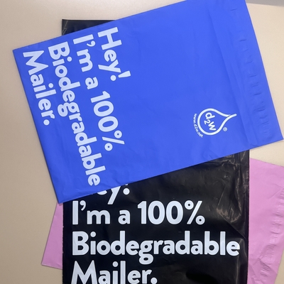 Apricot Photooxygen Degradation Eco Friendly Shipping Mailers Compostable Mailer Bags