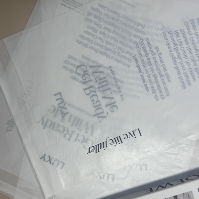 Premium Glassine Paper Bags Customization - Crafted From Pure Wood Pulp With Branded Logo Embossing For Luxury Brand Imaging