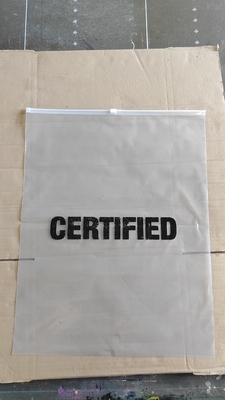 Rectangular Custom Printed Frosted Apparel Packaging For Your Products